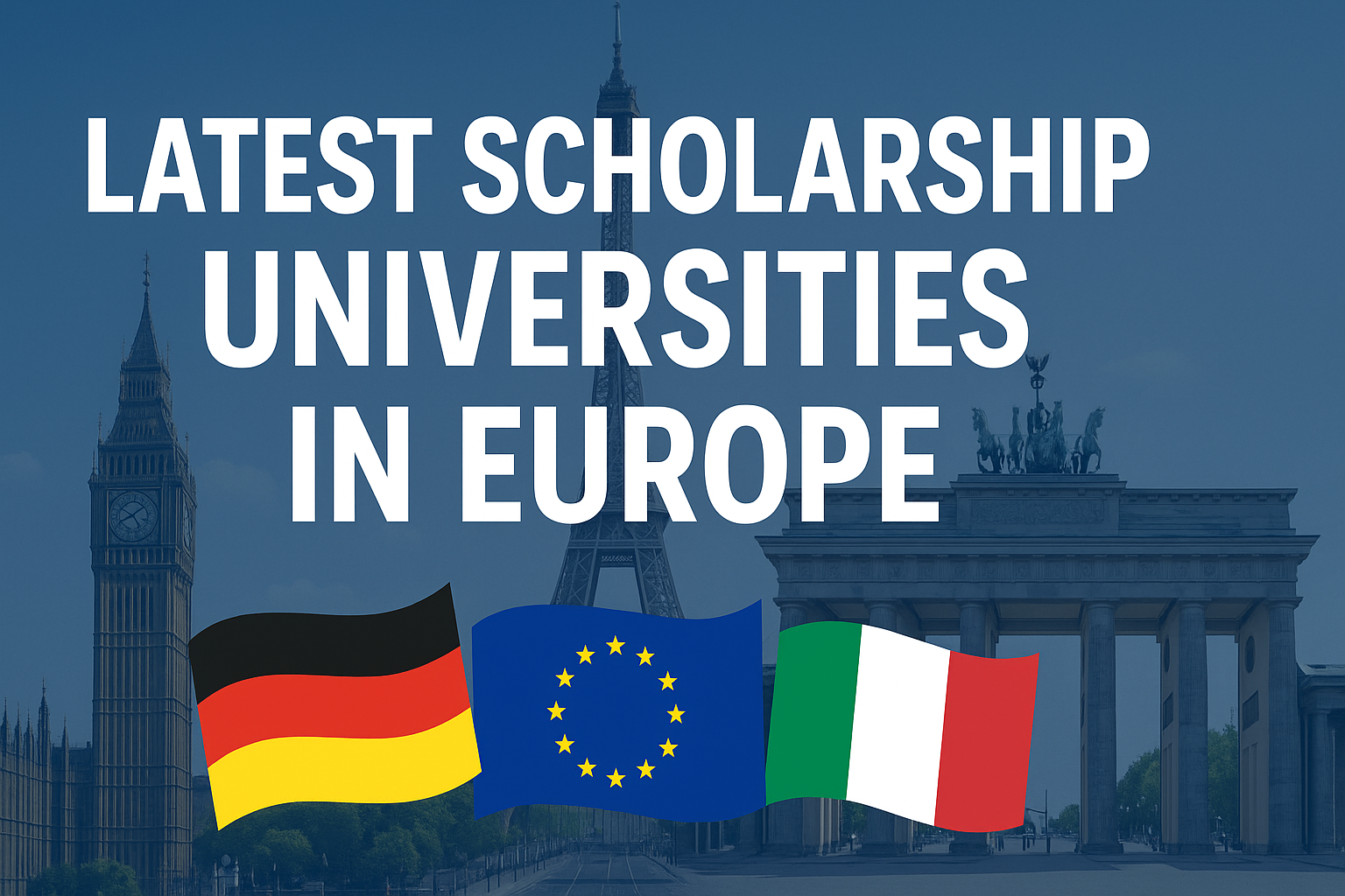 Latest Scholarship Universities in Europe (2025/26): The Complete Guide